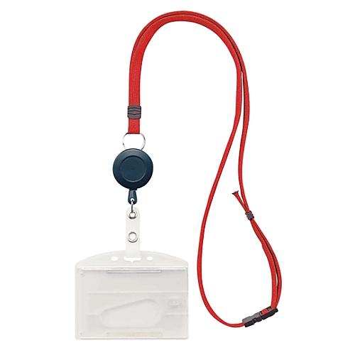 リール式吊下げ名札2枚収納タイプ 吊名札346R 日本緑十字社 300041 (61-3430-47...