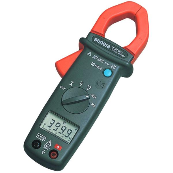 クランプメーター ＡＣ専用 三和電気計器 sanwa DCM400 (61-3515-87)