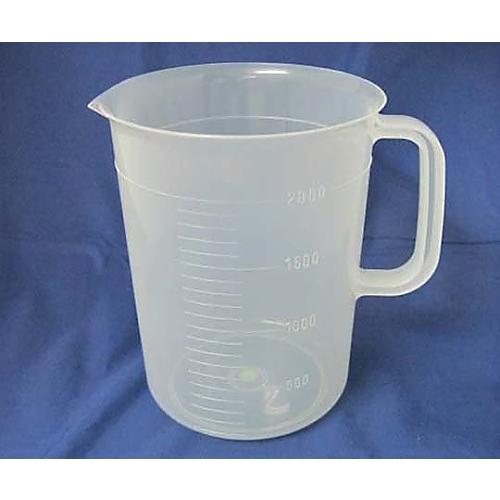 ＰＰ手付ビーカー ２０００mL Ｒａｌｉｃ M4-450-03 (61-3518-83)