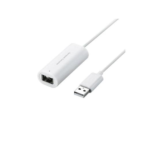 Wiiゲームパッドコンバータ 1ポート ホワイト エレコム JC-W01UWH (61-3658-1...