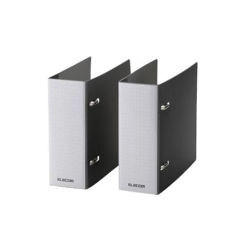 不織布バインダー 2冊セット 36枚収納 ブラック エレコム CCD-B02WBK (61-3701...