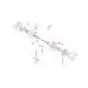 チェーンブロック キトーマイティM3形 CB020・CB025用部品 ワリピン2×14 KITO J1PW01-020014 (61-5537-15)