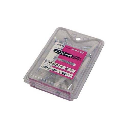 テクノ オールプラグSPSタイプ スチール製 ビス パック品 30セット入 サンコーテクノ SPS6...