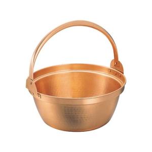 銅 山菜鍋つる付（内側錫引きなし） 36cm : アナハイム 厨房用設備販売