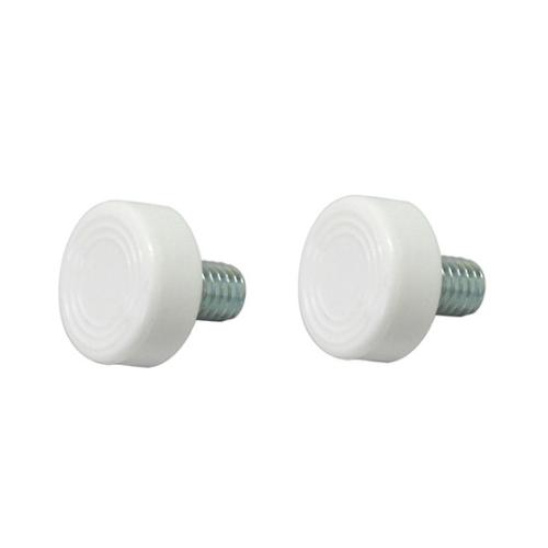 高さ調整ねじ 3/8×25×15mm 1パック 2個入 ハイロジック U-797 (61-7022-...