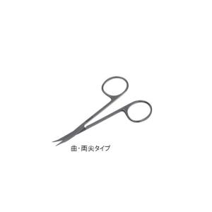 日本フリッツメディコ デリケート剪刀 11cm 曲 両尖 B034-481 医療機器認証取得済 (61-7032-75)の商品画像
