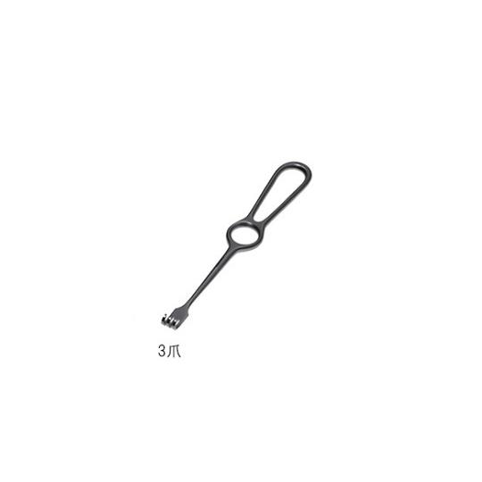 爪鈎 セミシャープ 22cm 3爪 日本フリッツメディコ R100-1353 医療機器認証取得済 (...