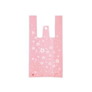 さくら レジ袋 18×35 23 ×横マチ10 入数100枚 ストアエキスプレス 61-267-1-1 (61-7267-52)の商品画像