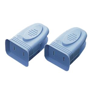 にぎりやすい安全プラグカバー ブルー 1パック ...の商品画像