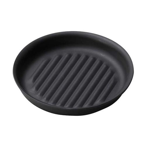 鉄製 丸皿 大 波 M20-722 マイン 6182430 (61-7986-73)