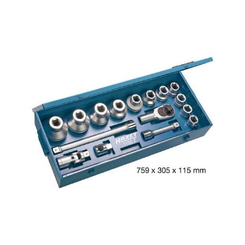ソケットレンチセット 12角タイプ 差込角25.4mm HAZET 1100Z (61-8046-9...