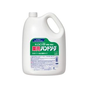 花王 kao薬用ハンドソープ 4.5L 業務用 (61-8508-97)の商品画像