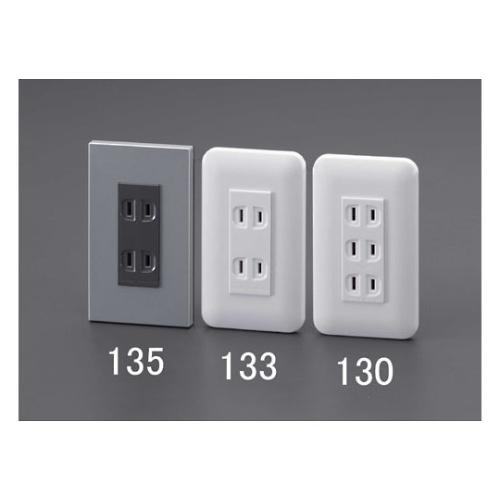 埋込コンセント差込口2個 125V/15A パナソニック EA940CF-135 (61-8980-...