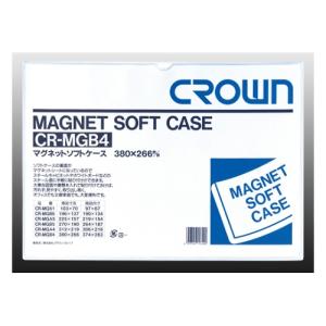 クラウン マグネットソフトケース 軟質塩ビ1.2mm厚 CR-MGB4-W (61-9302-54)の商品画像