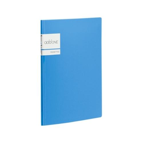 セキセイ アドワン ポケットファイル ブルー AD-2655-10 (61-9328-89)