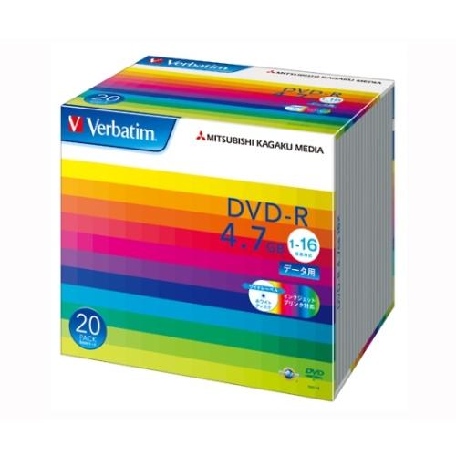 PC DATA用 DVD-R 1回記録タイプ 20枚 三菱化学メディア DHR47JP20V1 (6...
