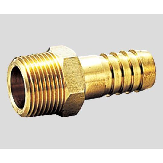 黄銅製ホースニップル 1/8×8 フローバル GHN R -0108 (61-9573-67)