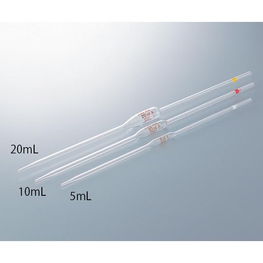 ホールピペット ２００ｍＬ 検査成績書付 アズワン  (61-9593-27)