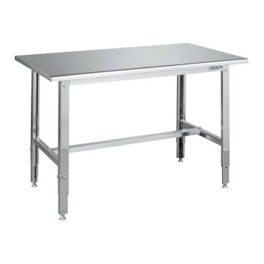 ステンレス高さ調整作業台 R天板仕様 サカエ SUT4-127RC (61-9820-41)