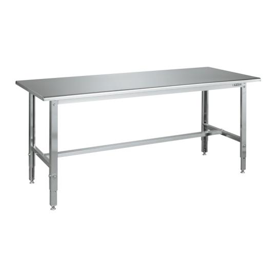 ステンレス高さ調整作業台 R天板仕様 サカエ SUT3-096RC (61-9820-44)