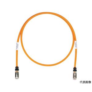 パンドウイットコーポレーション CAT6A/CAT6 シールドパッチコード 20m オレンジ STP6X20MOR (62-0365-79)の商品画像