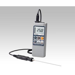佐藤計量器製作所 デジタル温度計 センサ付＋トレサビリティー書類一式 4点セット SK-1260 (62-0850-56)