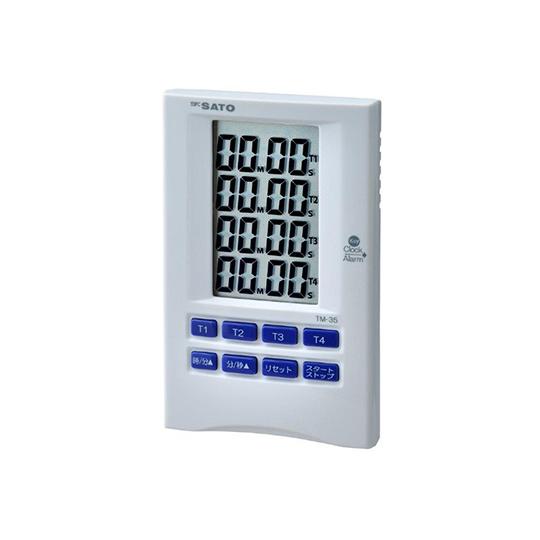 多機能タイマー4ch 佐藤計量器製作所 TM-35 (62-0856-30)