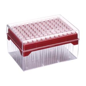 10μLロング ハイパーフィルターチップ システムラック 滅菌 1箱 96本×10ラック入 WATSON 125-10XS (62-0888-66)