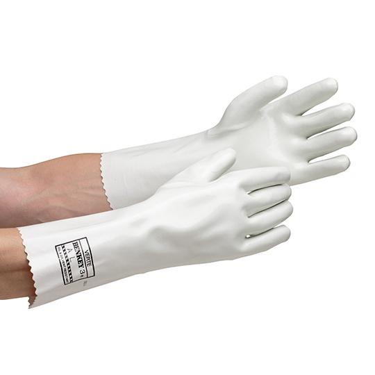 耐薬品用手袋 ベンケイ Mサイズ 31cm ミドリ安全 BENKEY-NO3A-M (62-0947...