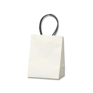 シモジマ HEIKO 紙袋 プチバッグ 9-6 白無地 10枚 004084000 (62-0959-37)の商品画像