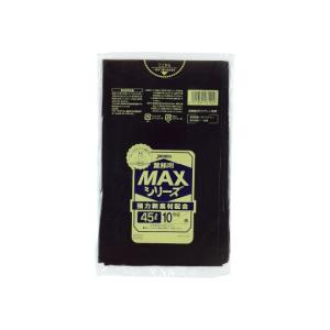 業務用MAX 45L HDPE 黒 0.02mm 1ケース 10枚×60冊入 ジャパックス S-42 (62-1051-49)の商品画像