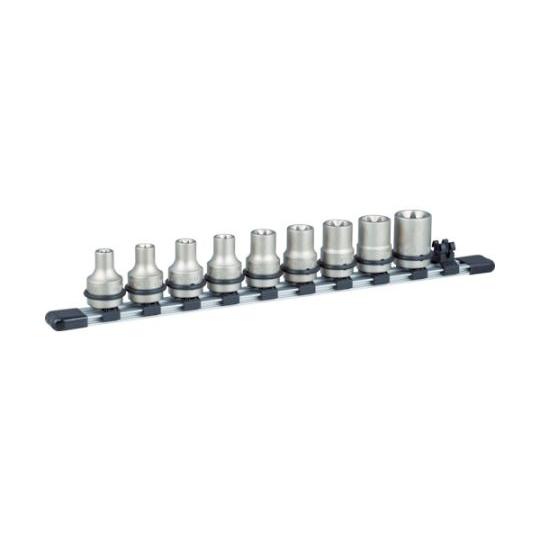 インパクト用トルクスソケットセット ホルダー付 9pcs TONE HATXE409 (62-250...