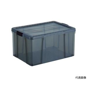 トラスコ中山 クリアライトボックス 86L 黒半透明 TCR-04D-BK (62-2597-18)の商品画像