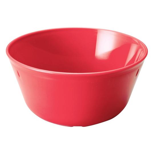 レッド ポリプロおわん14cm 700mL エンテック 1724R (62-2924-86)