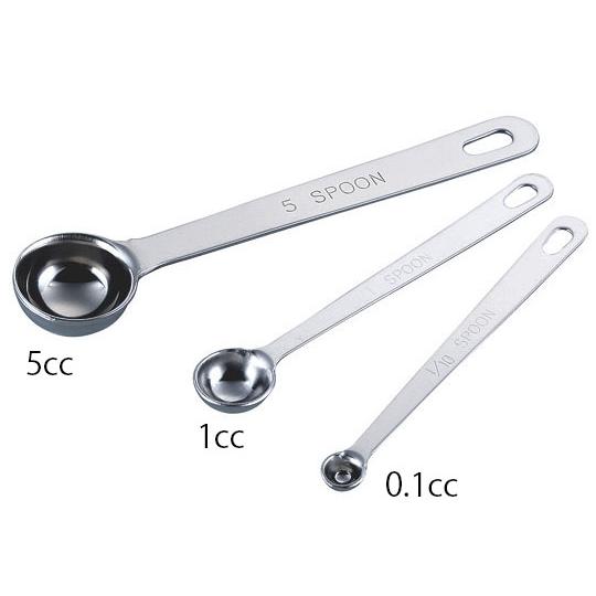 極厚計量スプーン 0.1cc カンダ  (62-3815-12)