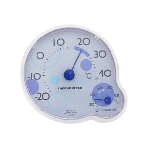 CRECER 温度計湿度計 リップル CR-140B (62-3966-34)の商品画像