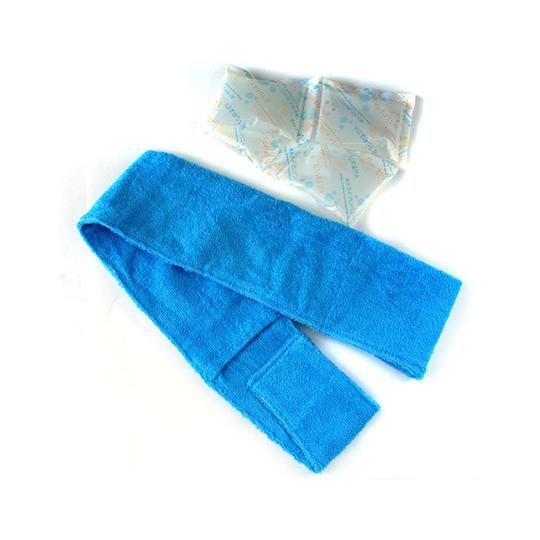 冷や冷やクールネック 色：ブルー トーヨーセフティー NO.7180 ブルー (62-3980-10...