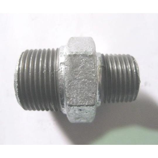 異径六角ニップル 白 20A×15A、3/4B×1/2B 吉年 シロRHXNI-20AX15A (6...