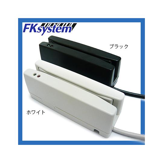 磁気カードリーダー USB接続 ブラック エフケイシステム MJR-100U B  (62-6237...