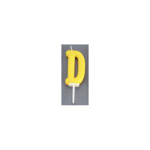 カメヤマ アルファベットキャンドル パステル D 8-1096-0103