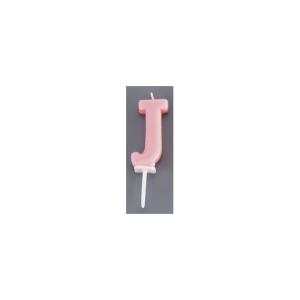 カメヤマ アルファベットキャンドル パステル J 8-1096-0108