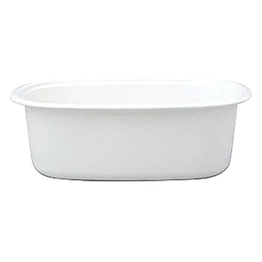 野田琺瑯 White Series楕円型洗い桶 WA-O (62-8186-82)