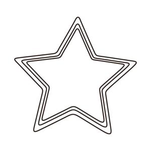 厚口野菜抜 3PC 星 (62-8229-18)の商品画像