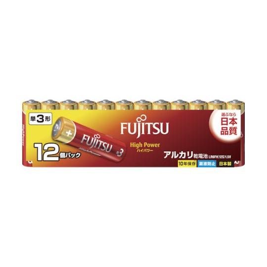 アルカリ単3 12個 HighPower FDK LR6FH 12S  (62-8936-67)