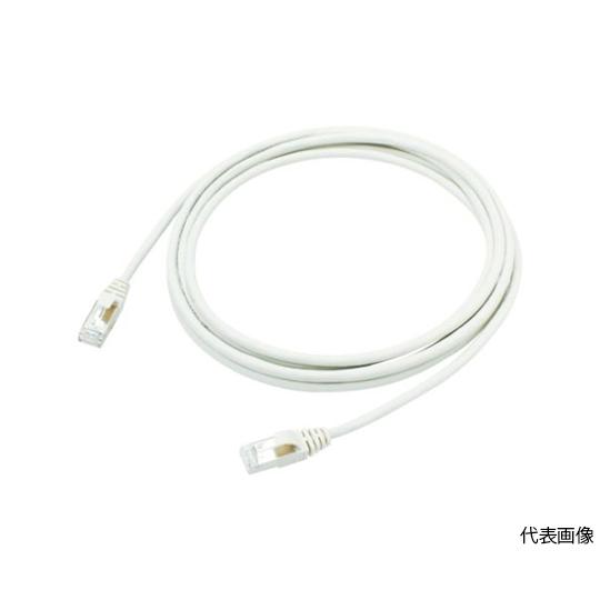 スリーエム シールドイーサネットケーブル Cat5e対応 FTPタイプ 2m VOL-5EFLB-L...