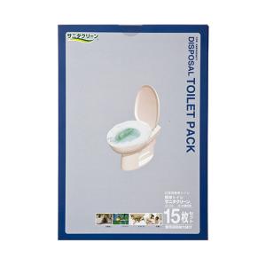 総合サービス 災害用簡単トイレ 12人×3日分セット BS-228 (62-9774-41)の商品画像