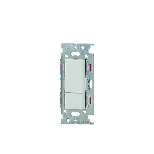 NKスイッチセット 神保電器 NKW02008PW (62-9856-81)