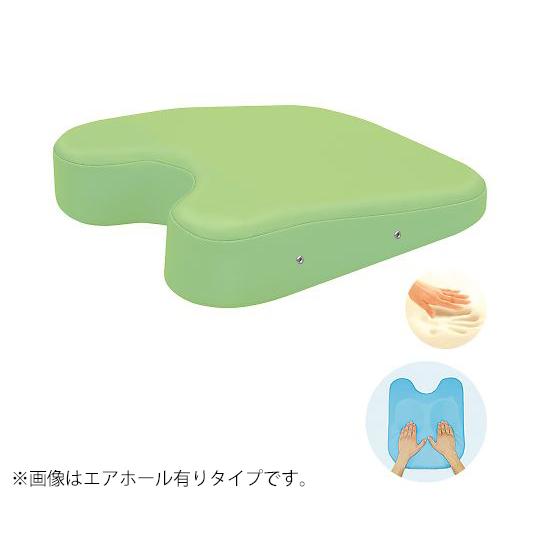 低反発バスト エアホール有り 幅42×奥行50×高さ3/11cm ライムグリーン 高田ベッド TB-...