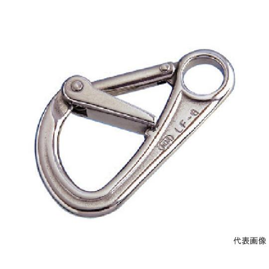 ステンレス ロックフック 線径13.5mm長さ108mm 水本機械製作所 LF10 (63-1144...