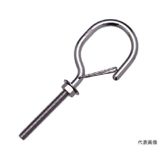 ステンレス ネットフック フック長さ37mm 水本機械製作所 NF4 (63-1152-70)